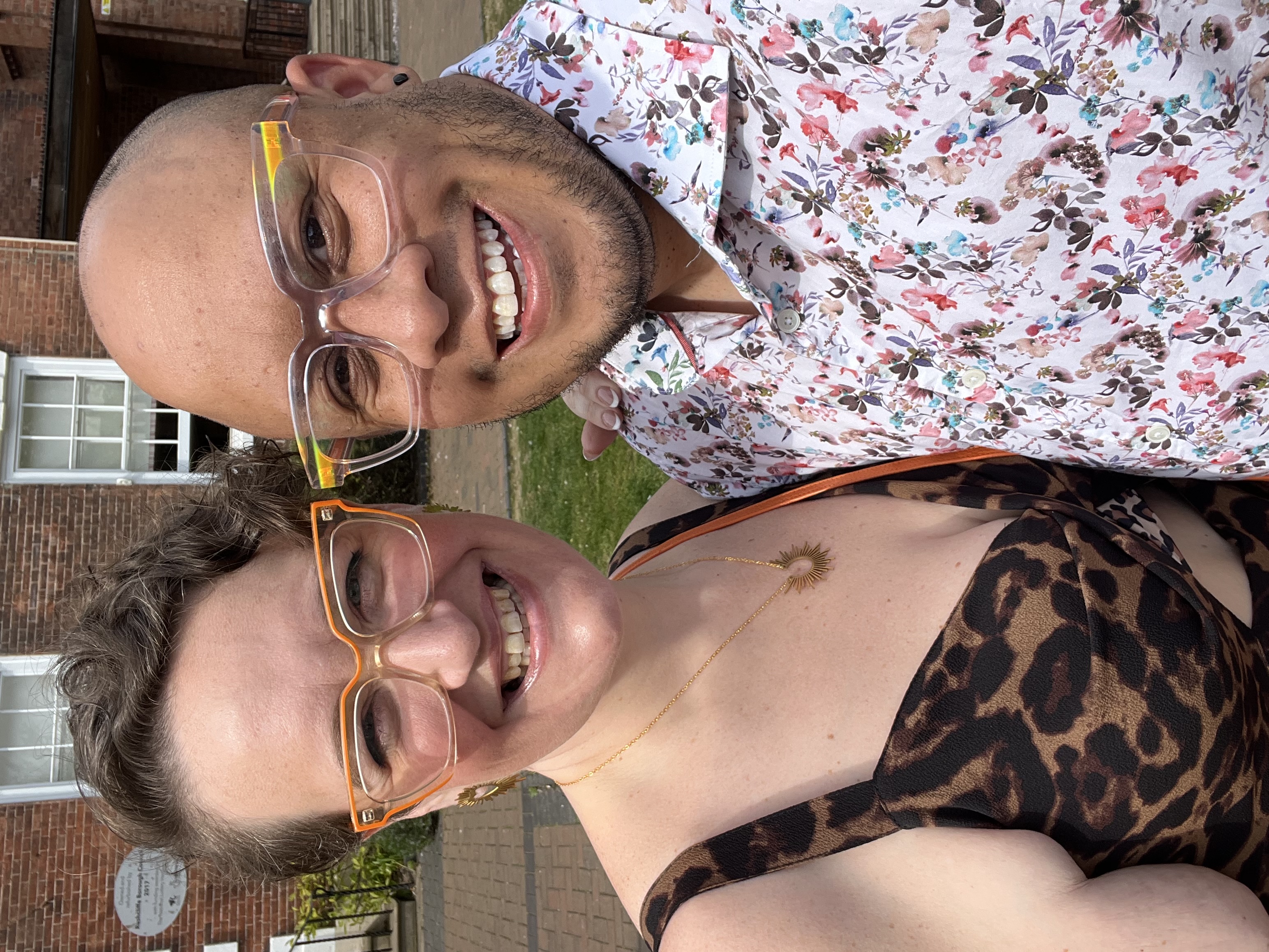 Kon-ick and Laura, founders of We Are Together