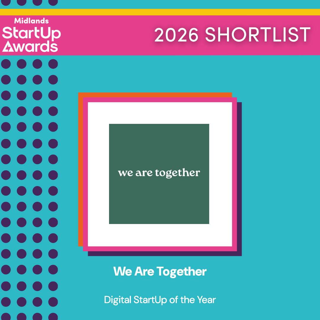 UK Startup Awards 2026 Shortlist — We Are Together, Digital StartUp of the Year